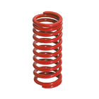 Red Zinc Plating 0.1mm Compression Coil Spring